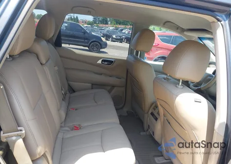 2013 Nissan Pathfinder Sl из США, поврежденный, VIN 5N1AR2MM3DC617461